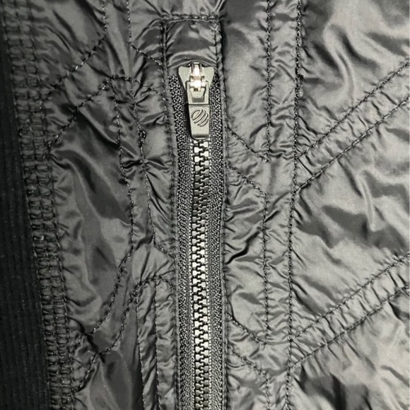 MPG Women’s size medium Black Sleeveless Quilted Top - Picture 3 of 16